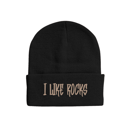 I Like Rocks Beanie v2